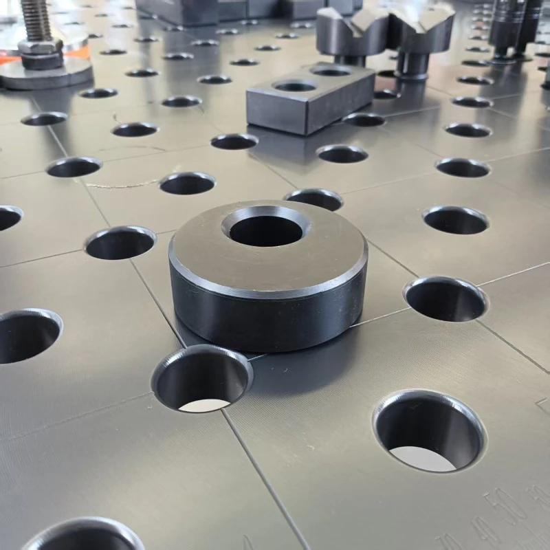 Nitriding welding table with fixtures Nitriding welding table with fixtures